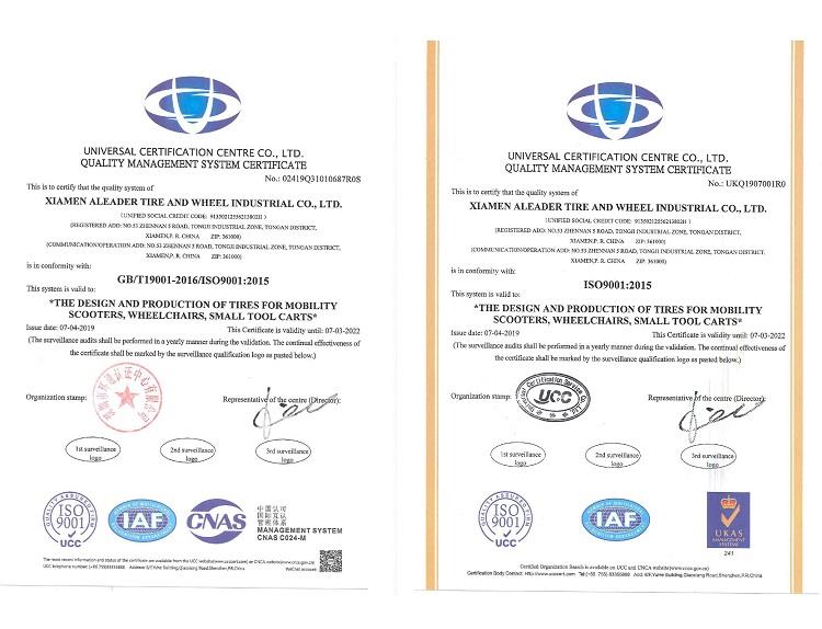 iso certificate