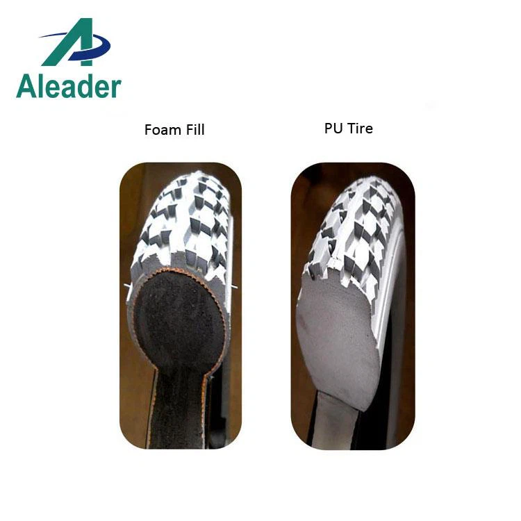 solid rubber tires