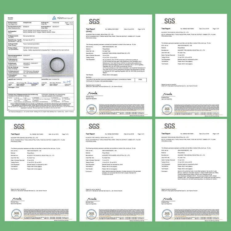 Solid Tire Test Report