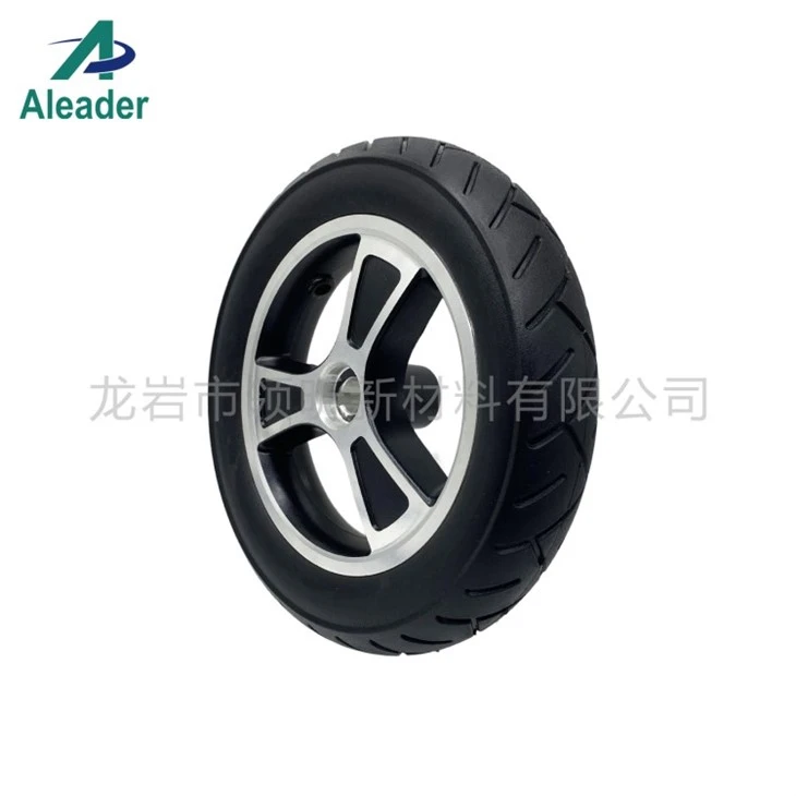 10x2 Solid Polyurethane Tires And Wheels