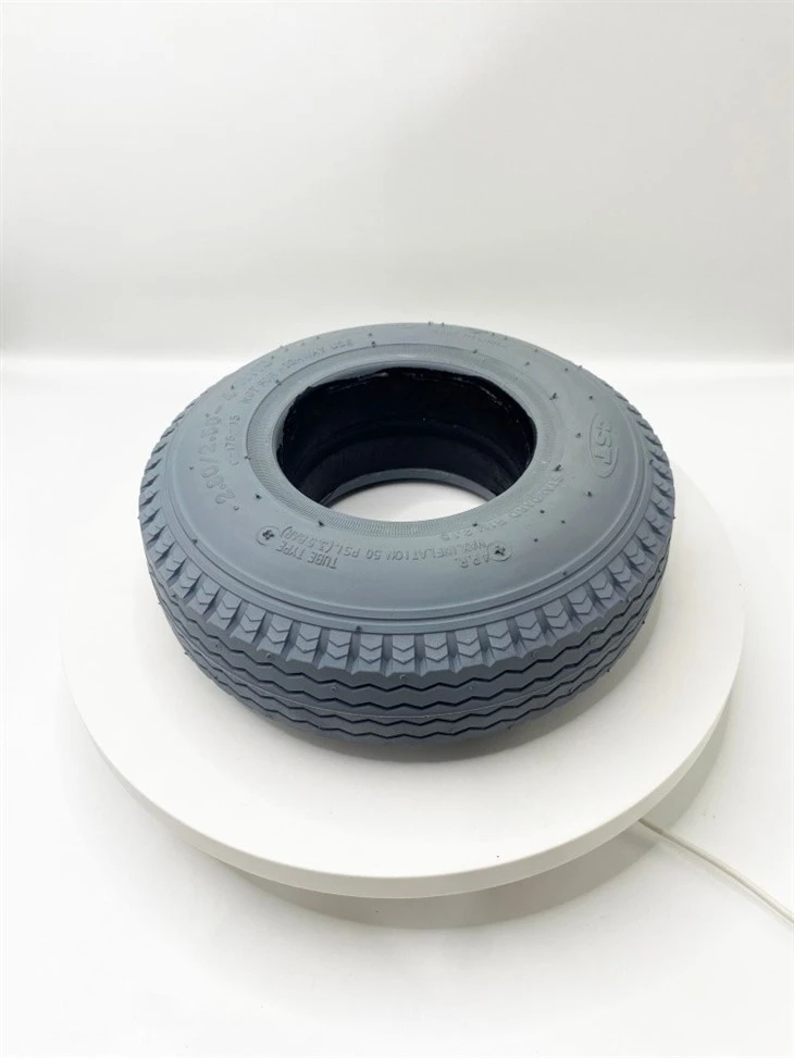 14 Inch Airless PU Rubber Replacement Wheels manufacturers