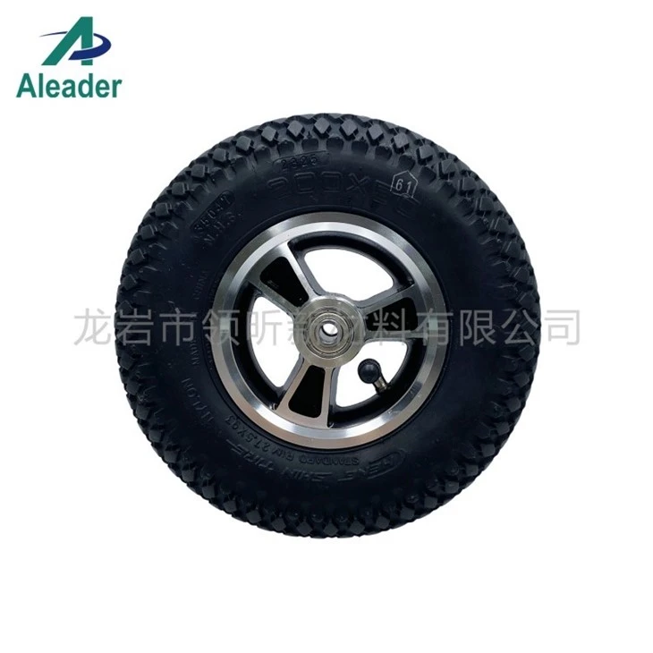 200x50 C968 Pneumatic Wheel With Rubber Tyre factory