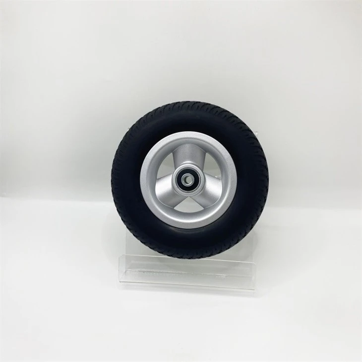 6.5Inch PU Solid Rubber Tires And Wheels high quality
