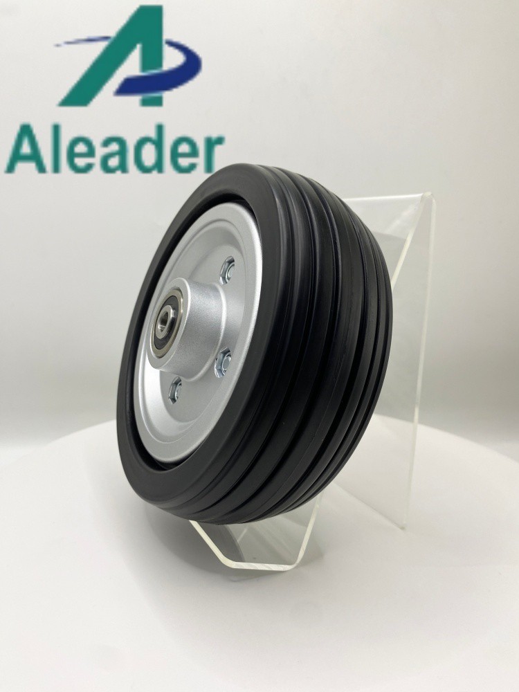 6 Inch PU Wheelchair Tires And Hubs