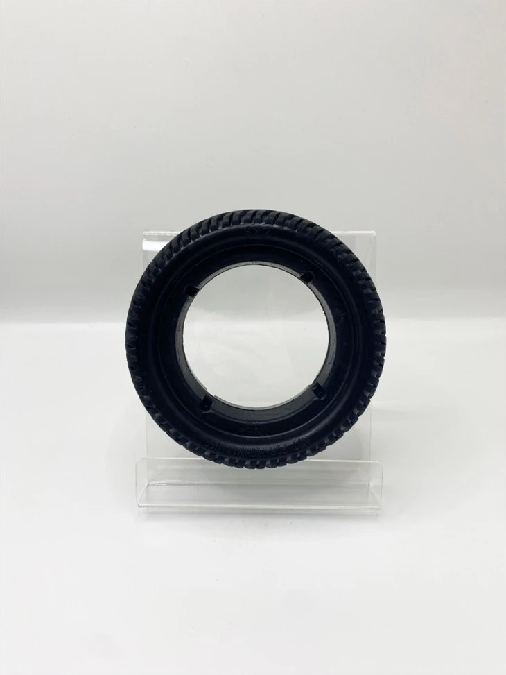 6-inch Solid PU Non-Marking Wheels factory