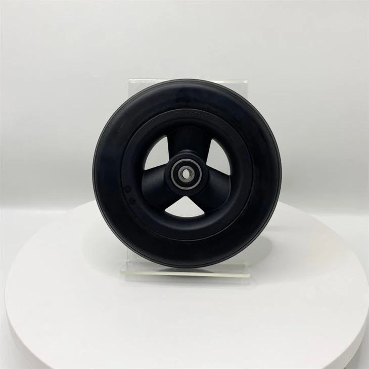 6Inch Polyurethane Solid Tires And Wheels