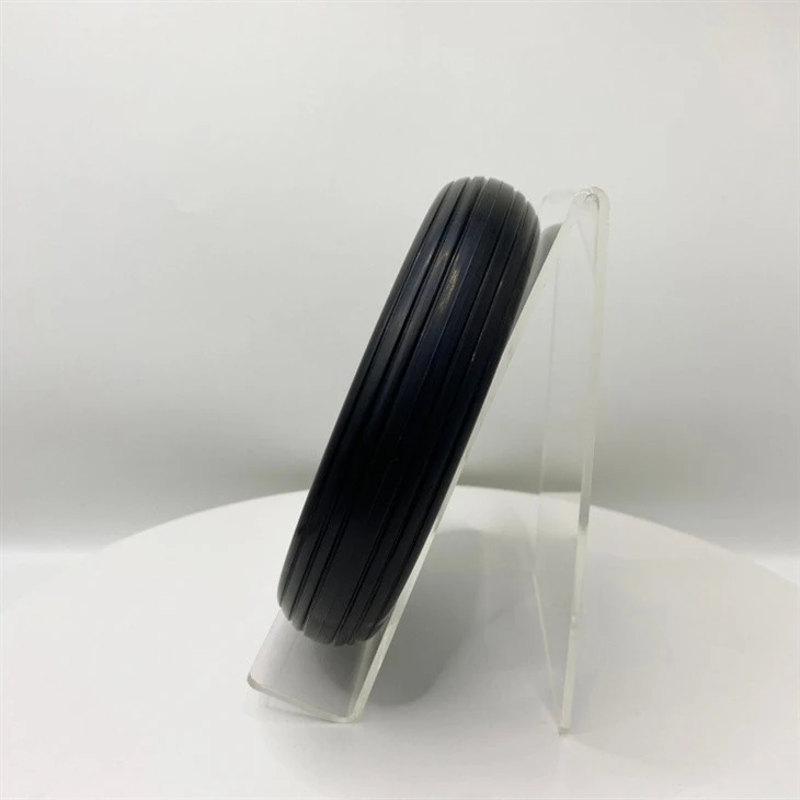 6Inch Polyurethane Solid Tires And Wheels factory