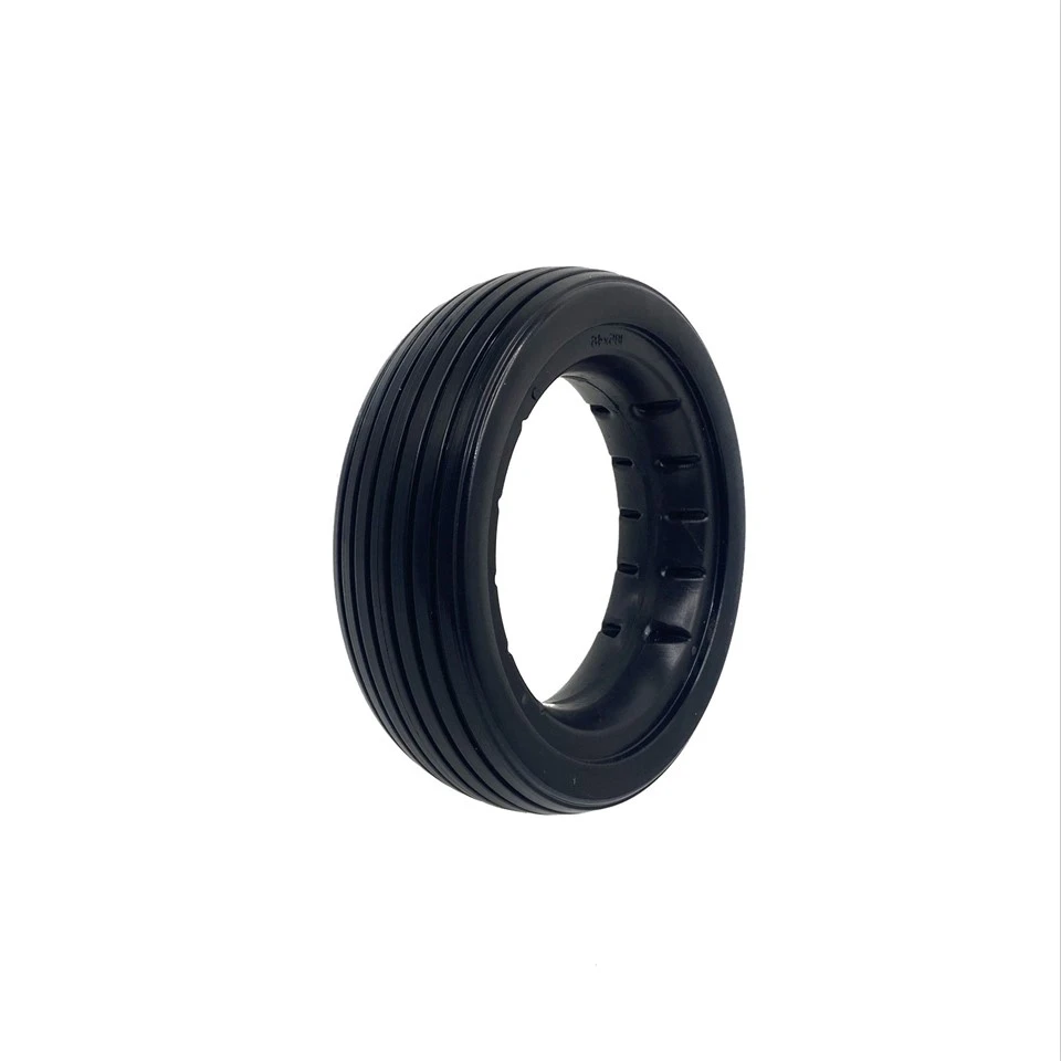 7 Inch Flat Free PU Solid Tire factory