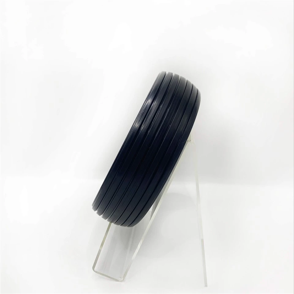 7 Inch Flat Free PU Solid Tire high quality