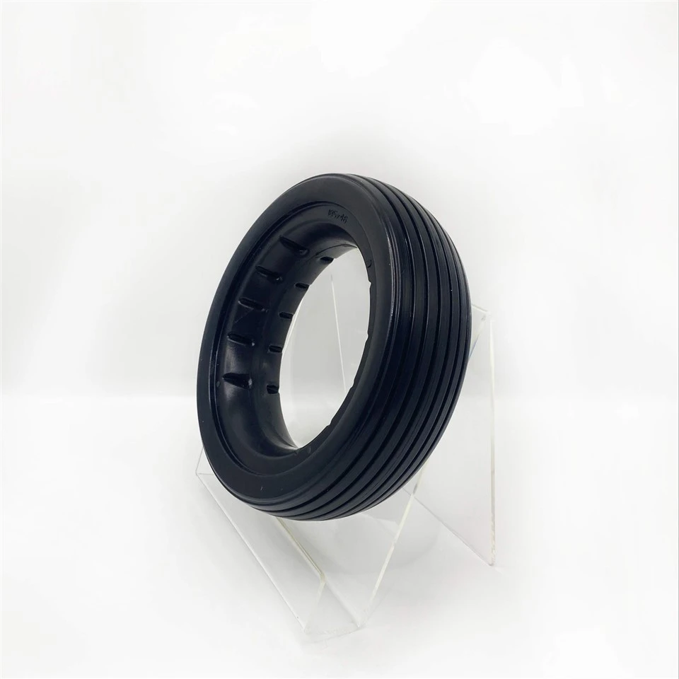 7 Inch Flat Free PU Solid Tire best