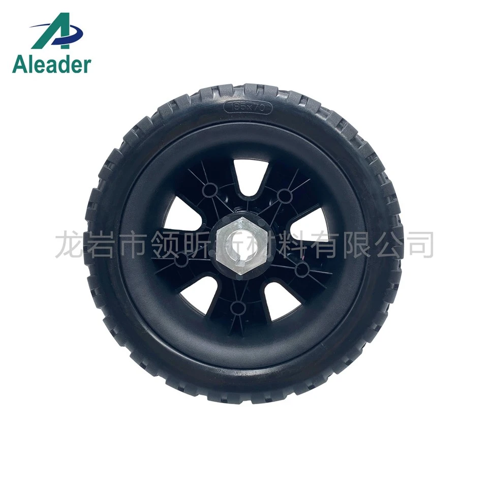 7 Inch Solid PU Wheels price