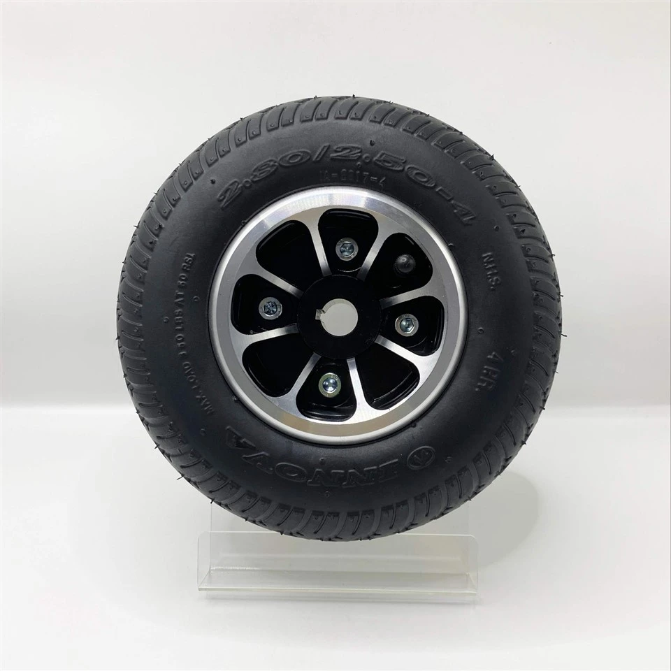 9‑Inch PU‑Filled Rubber Solid Wheels For Wheelchair & Mobility Scooter manufacturers