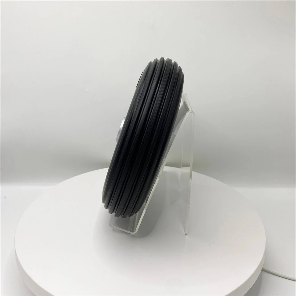 8 Inch Shock Absorbing Solid PU Tire Wheel suppliers