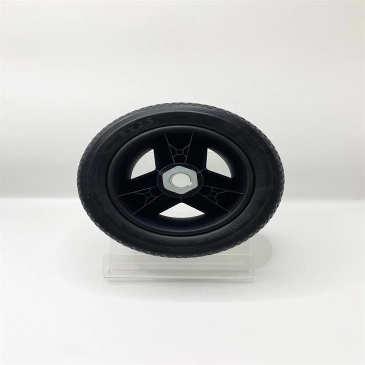 8x2.5 Solid PU Tyres best