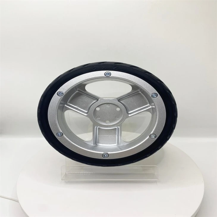 8x2 Solid Polyurethane Tires And Wheels high quality