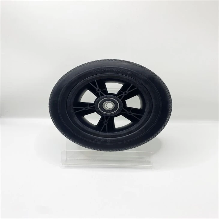 8x2 Solid Polyurethane Tires best