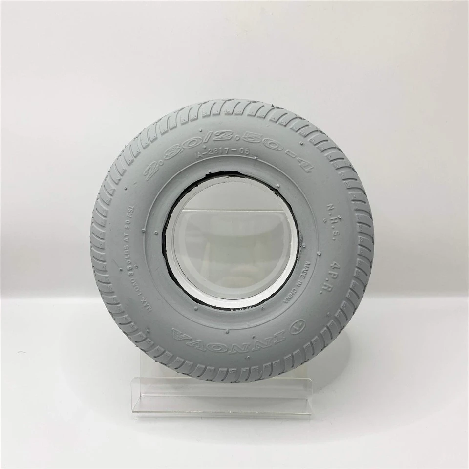 9 Inch Polyurethane Foam Filled Tiree, Puncture‑Proof Flat‑Free Shock Absorbing best