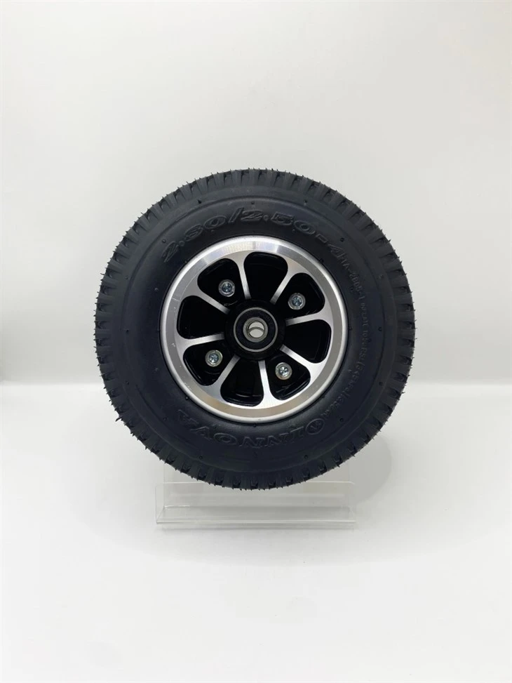 9-inch PU Filled Rubber Wheels