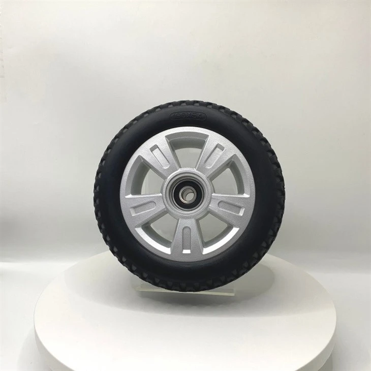 Eco-Friendly Maintenance-Free PU Solid Trolley Tires factory