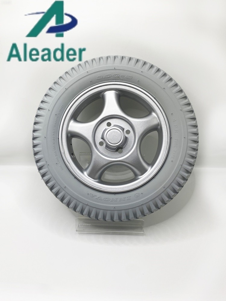 No Flat Tire Foam Filled Tyres Wheel 3.00-8 high quality