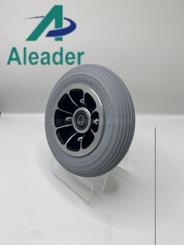 PU Filled Rubber Tyres For INNOVA 7 Inch Wheels factory