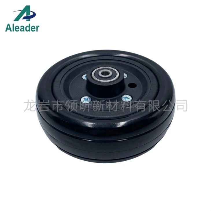 Size 6 Inch PU Solid Tyre Wheels high quality