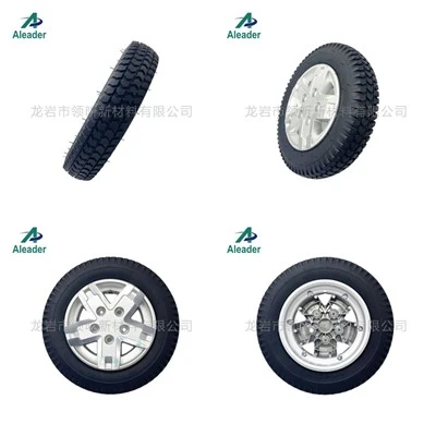 14 Inch PU Filled Solid Rubber Wheels For Electric Wheelchairs