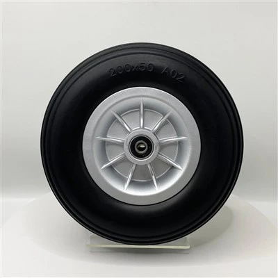 8 Inch PU Solid Wheel