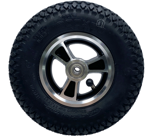 8x2 Rubber Rubber Pneumatic Wheelchair Wheel
