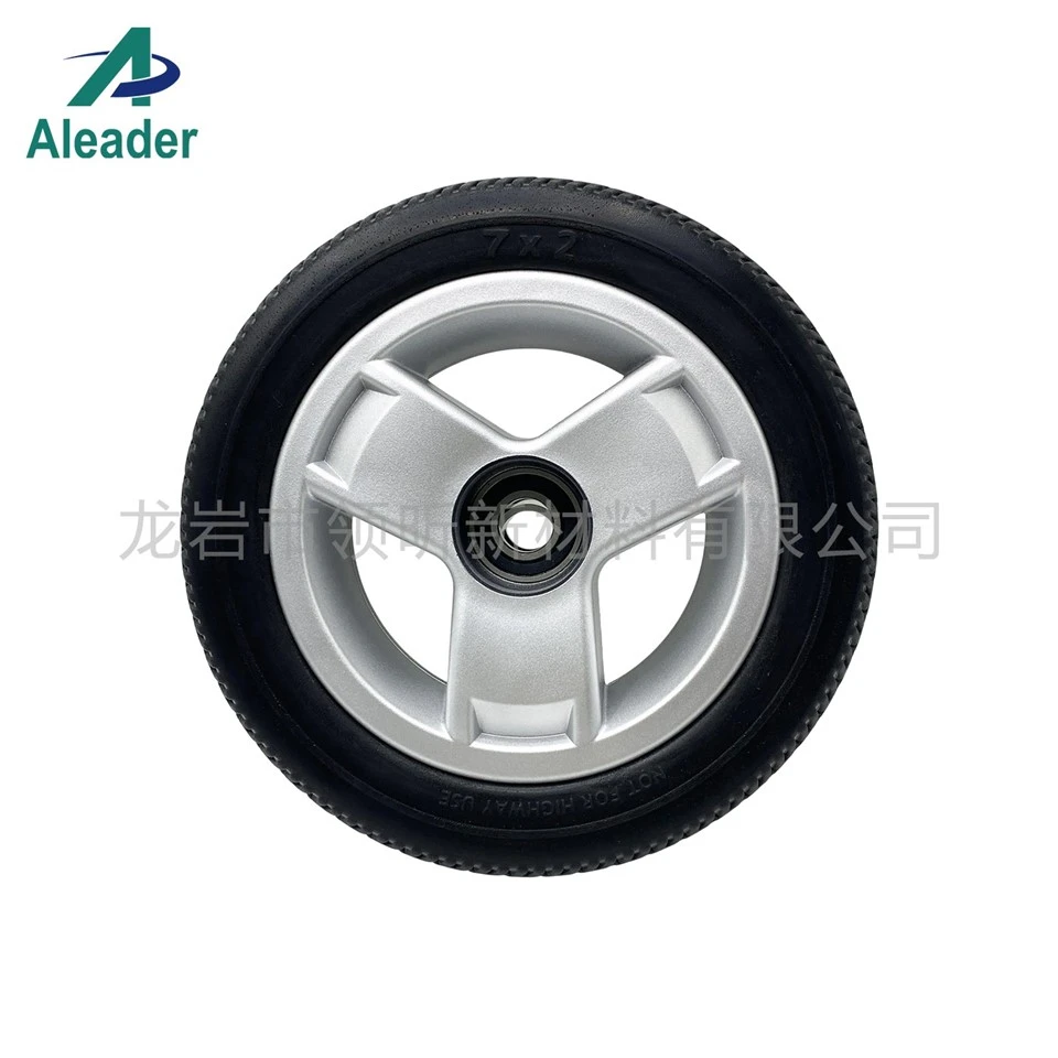 Solid Polyurethane Wheelchair Caster Wheels factory