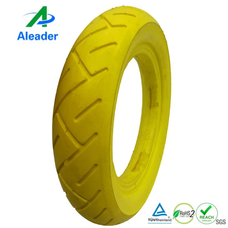 12 Inch PU Solid Stroller Wheels