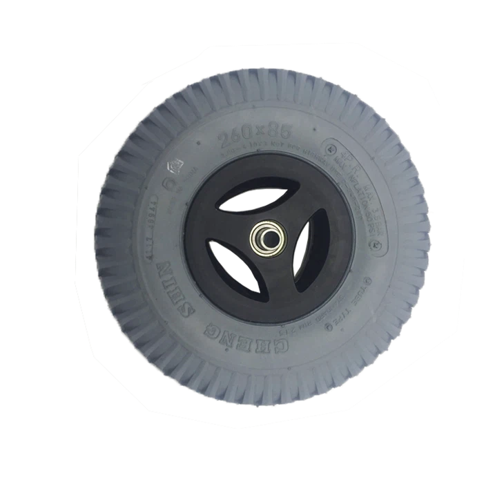 Electric Wheelchair Wheel Solid Tyres 330X100 4.00-5