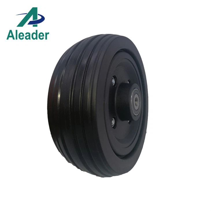 Polyurethane Tires And Wheels For Front Wheels 6x2
