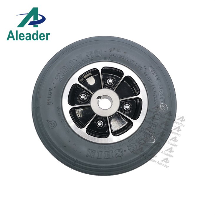 Solid Caster Tires 8 Inch
